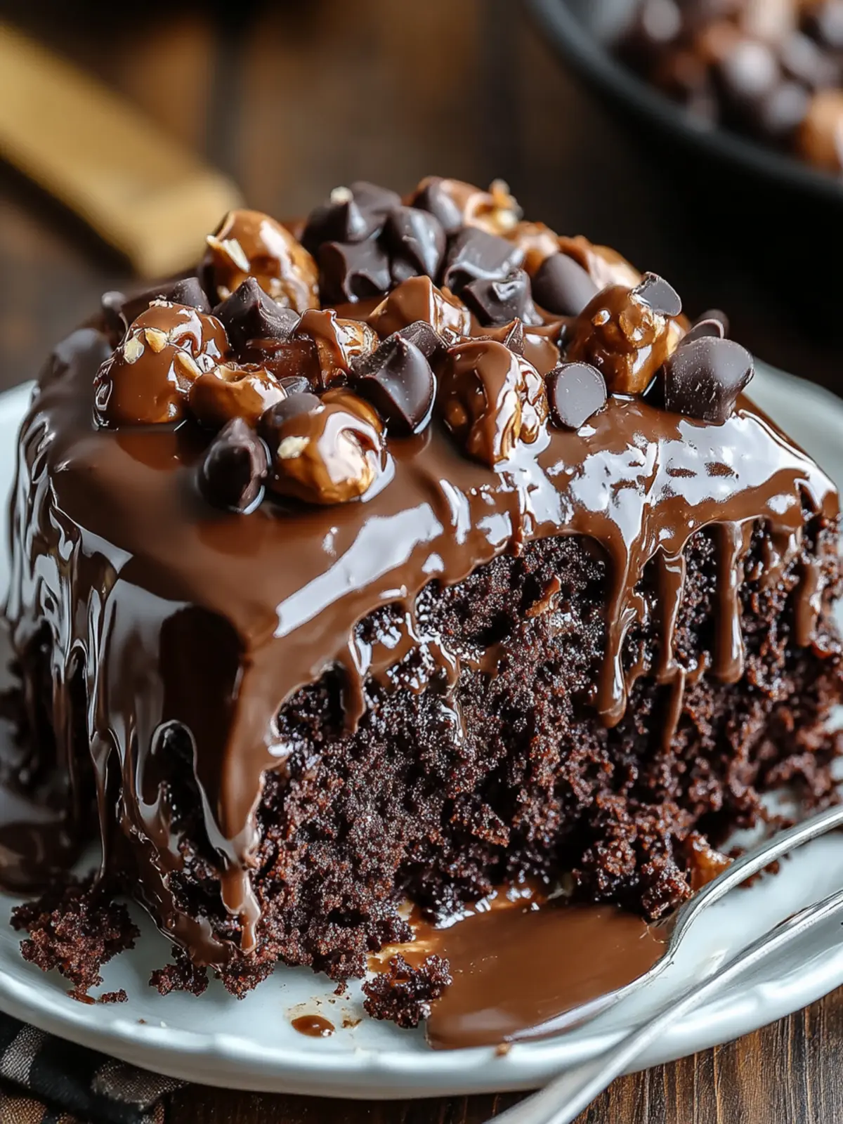 Irresistible Chocolate Turtle Cake to Delight Any Dessert Lover 5 Chocolate Turtle Cake