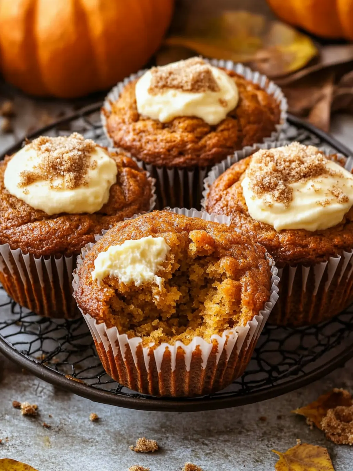 Pumpkin Cream Cheese Muffins That Taste Just Like Starbucks 3 Pumpkin Cream Cheese Muffins