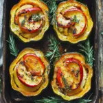 Delicious Apple Stuffed Acorn Squash for Cozy Holiday Meals 5 Apple Stuffed Acorn Squash