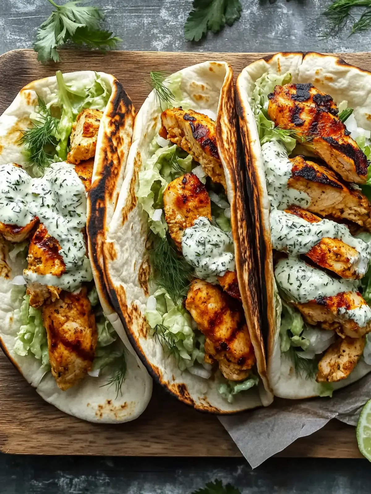 Sheet Pan Chicken Pitas with Herby Ranch for Easy Weeknight Wins 3 Sheet Pan Chicken Pitas with Herby Ranch