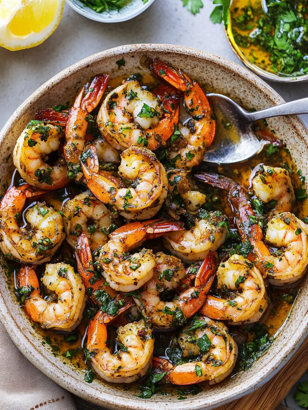 Ultimate Pan Seared Chimichurri Shrimp in Minutes 5 Pan Seared Chimichurri Shrimp