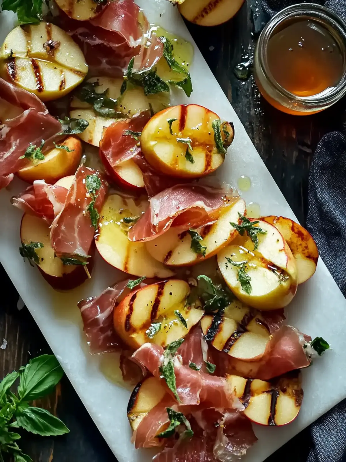 Grilled Apples with Prosciutto and Honey: A Sweet Savory Delight 5 Grilled Apples with Prosciutto and Honey (Sweet & Savory)