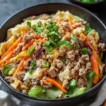 Keto Egg Roll in a Bowl Ready in One Skillet in 30 Minutes 3 Keto Egg Roll in a Bowl Ready in One Skillet