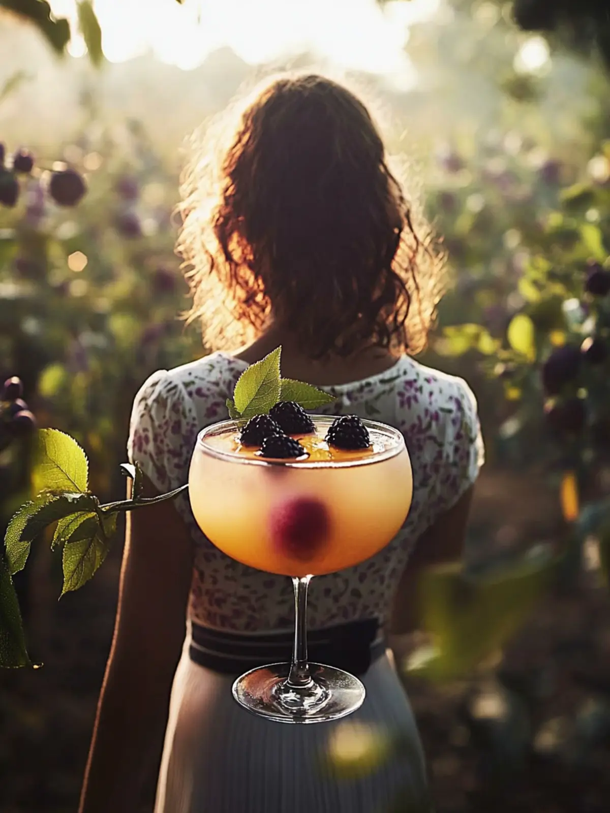 Sip Into Summer with Sunset in the Orchard Cocktail 3 Sunset in the Orchard