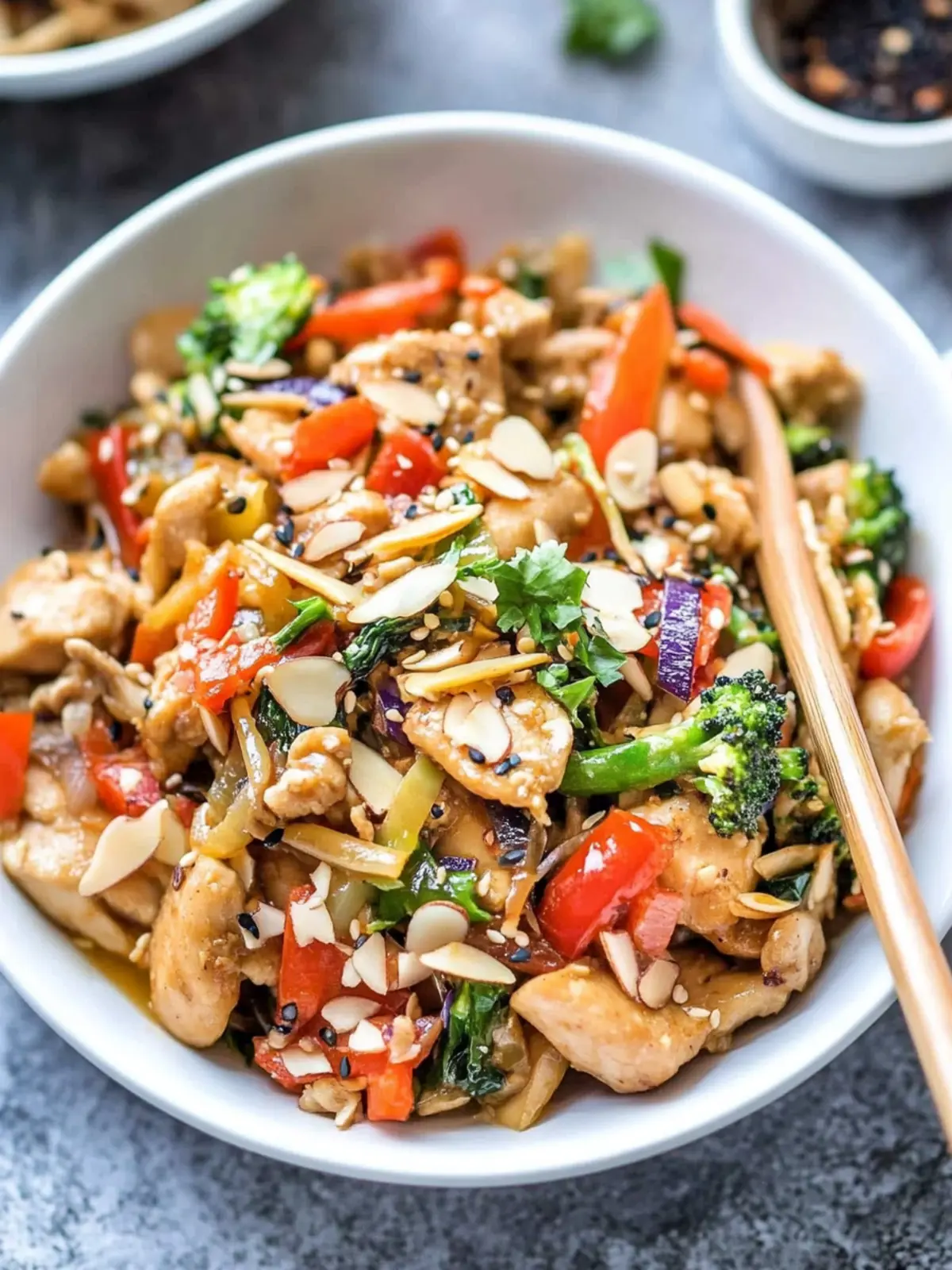 30-Minute Almond Chicken Stir Fry That's Bursting with Flavor 3 Almond Chicken Stir Fry