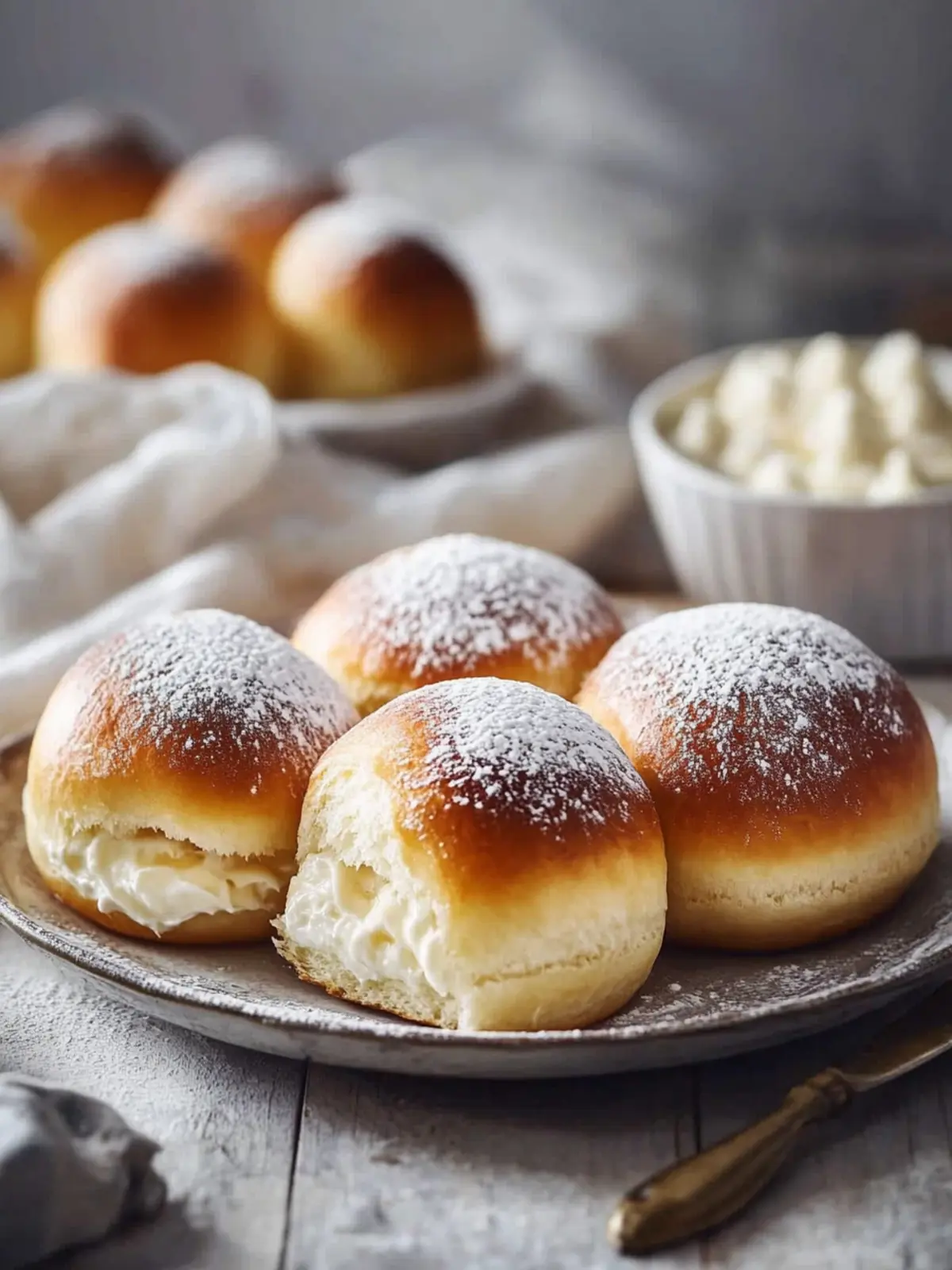 Perfect Vanilla Cream Buns Recipe for That Bakery-Style Bliss 4 Perfect Vanilla Cream Buns Recipe