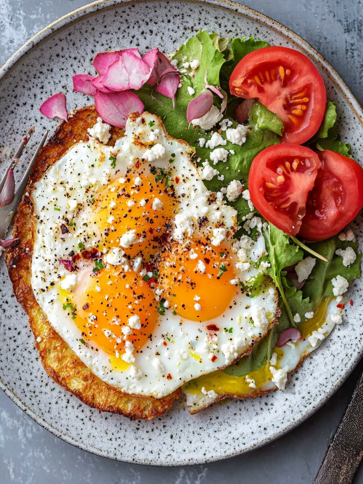 Crispy Feta Fried Eggs: Elevate Your Breakfast Game Today 3 Crispy Feta Fried Eggs