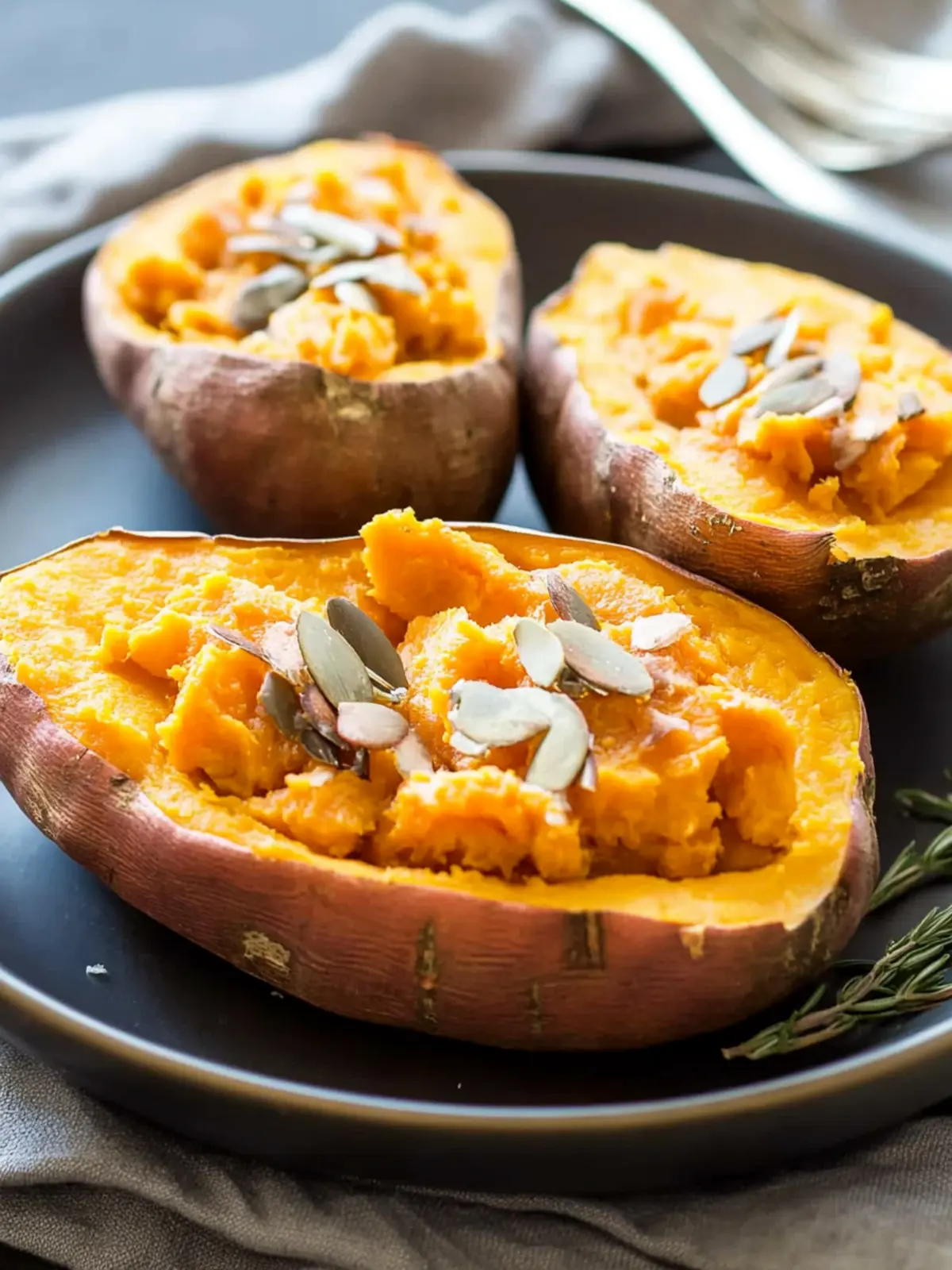 How to Microwave a Sweet Potato Easiest Way for Fluffy Bliss 2 How to Microwave A Sweet Potato {EASIEST WAY}