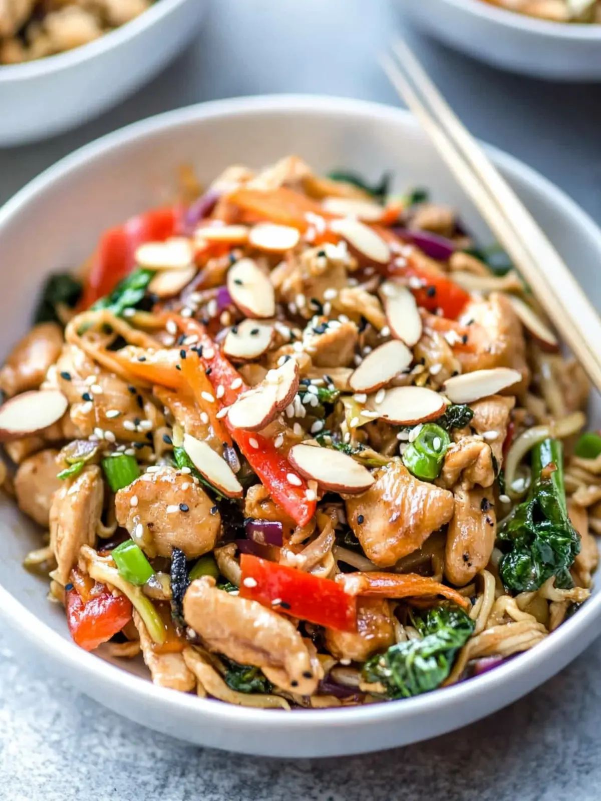 30-Minute Almond Chicken Stir Fry That's Bursting with Flavor 2 Almond Chicken Stir Fry