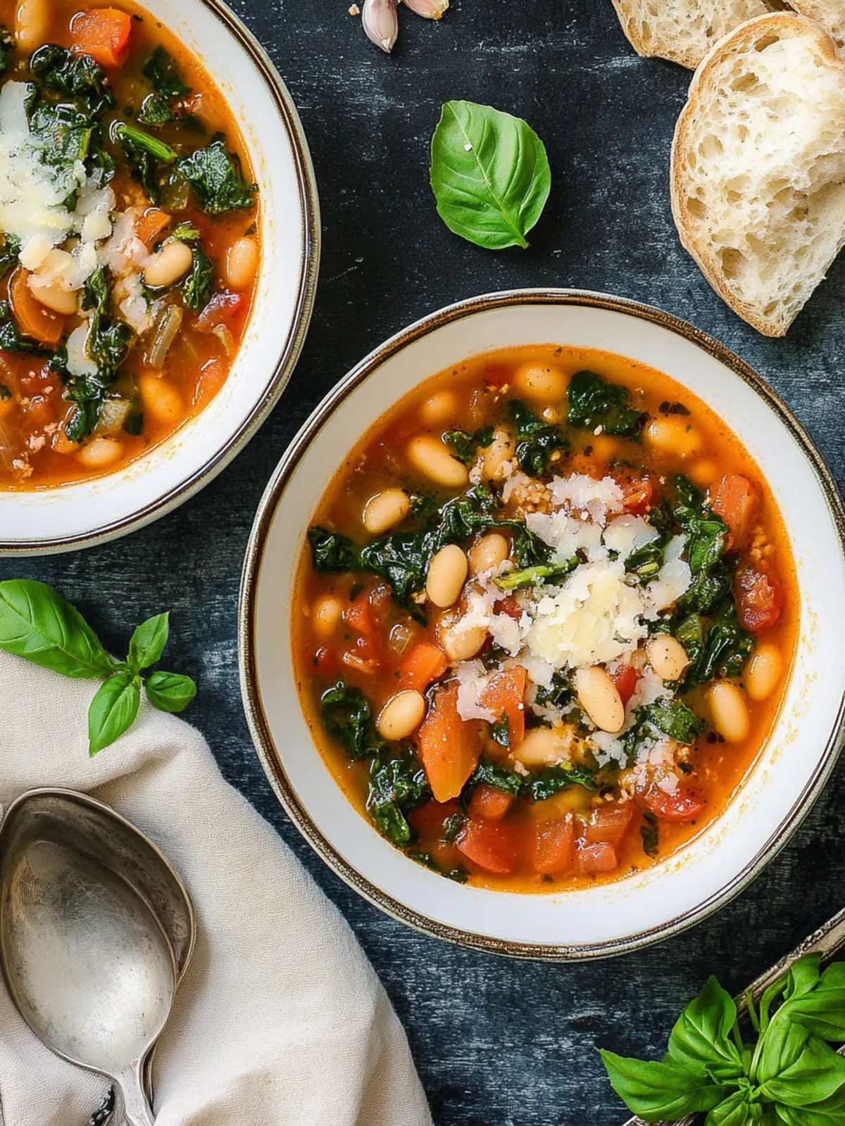 Cozy Minestrone Soup: A Hearty Vegetarian Delight 4 Minestrone Soup