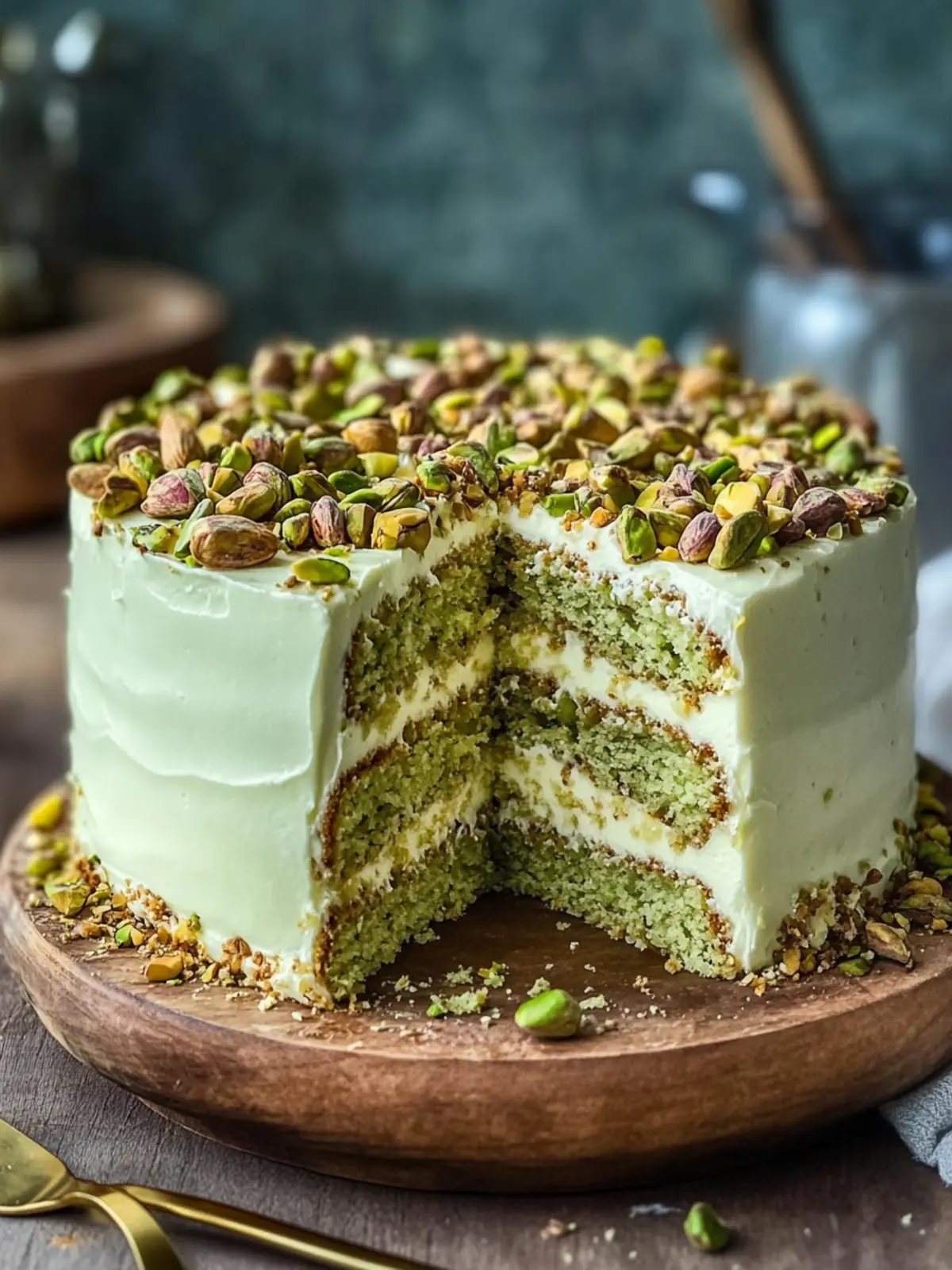 Pistachio Mascarpone Layer Cake: A Dreamy Delight to Indulge 2 Pistachio Mascarpone Layer Cake: A Dreamy Delight!