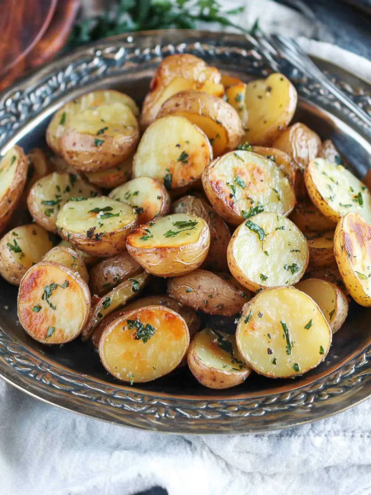 Garlic Roasted Baby Dutch Potatoes Recipe for Easy Side Dish 5 Baby Dutch Potatoes Recipe
