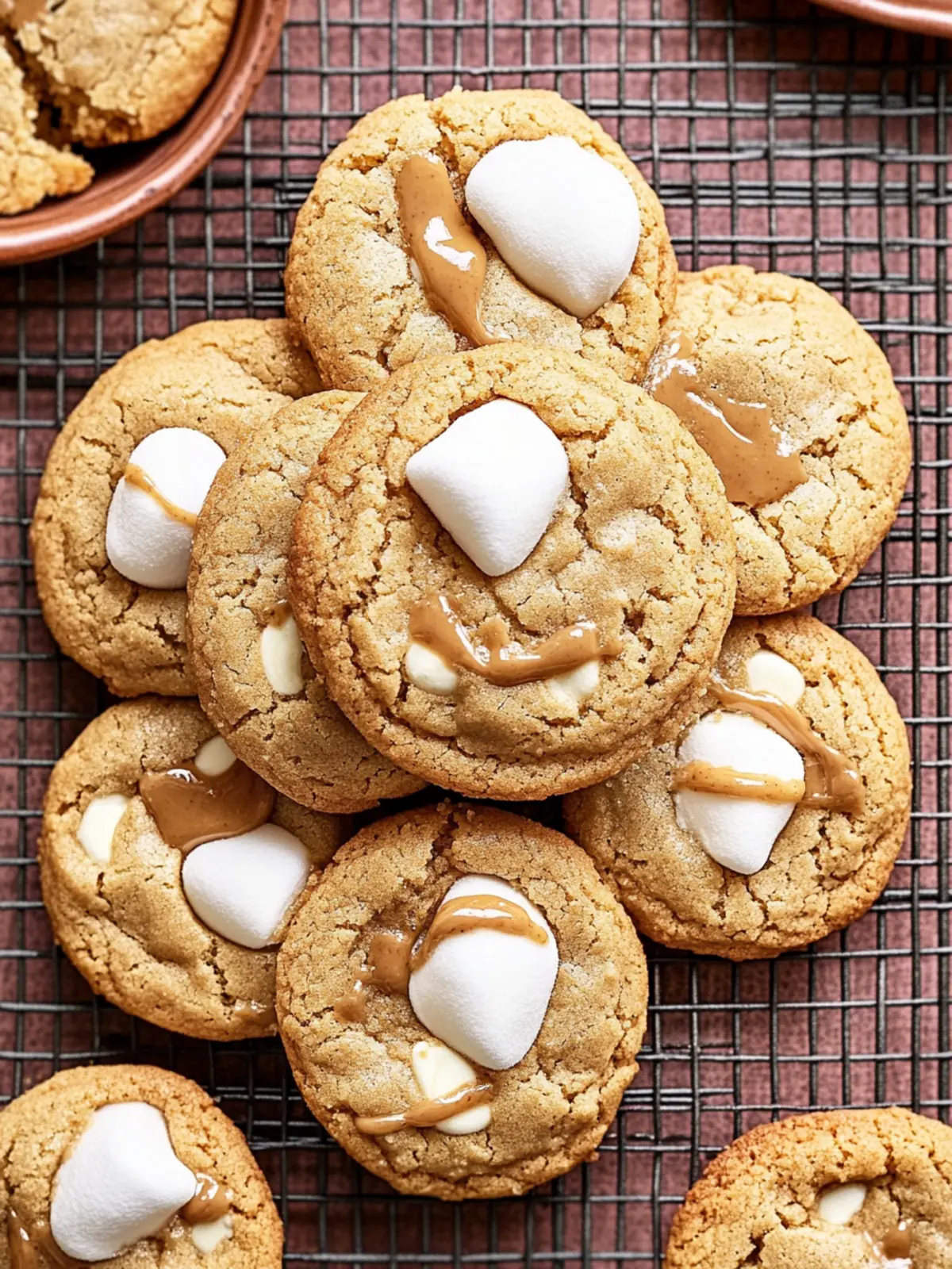 My Favorite Gluten-Free Peanut Butter Marshmallow Cookies Magic 5 My Favorite Gluten-Free Peanut Butter Marshmallow Cookies