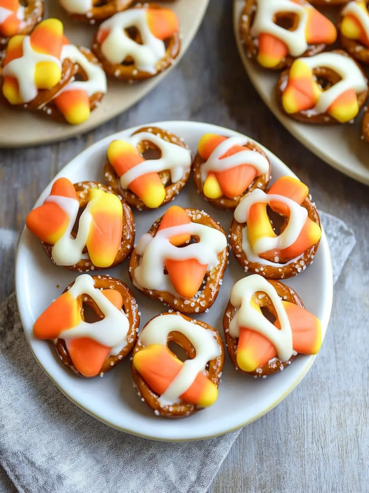 Delicious Candy Corn Pretzel Bites for a Fun Fall Treat 5 Candy Corn Pretzel Bites