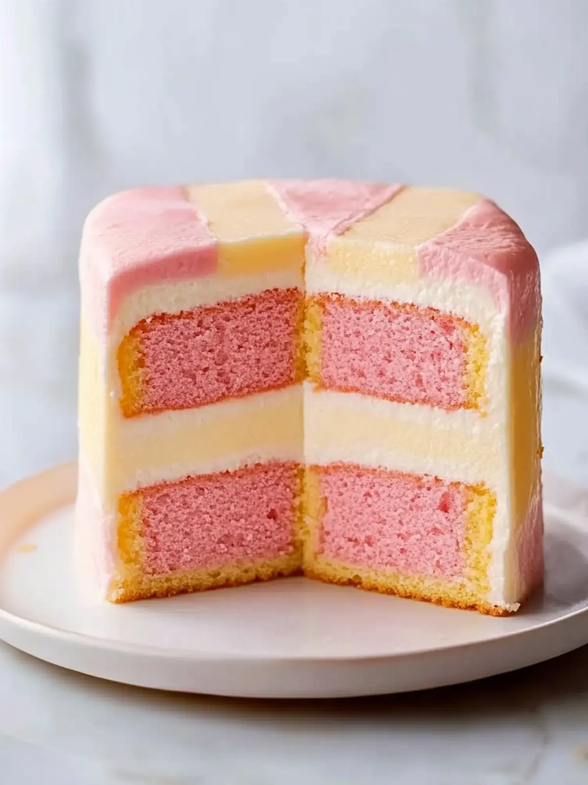 Battenburg Cake Recipe – Create a Colorful British Classic 2 Battenburg Cake Recipe