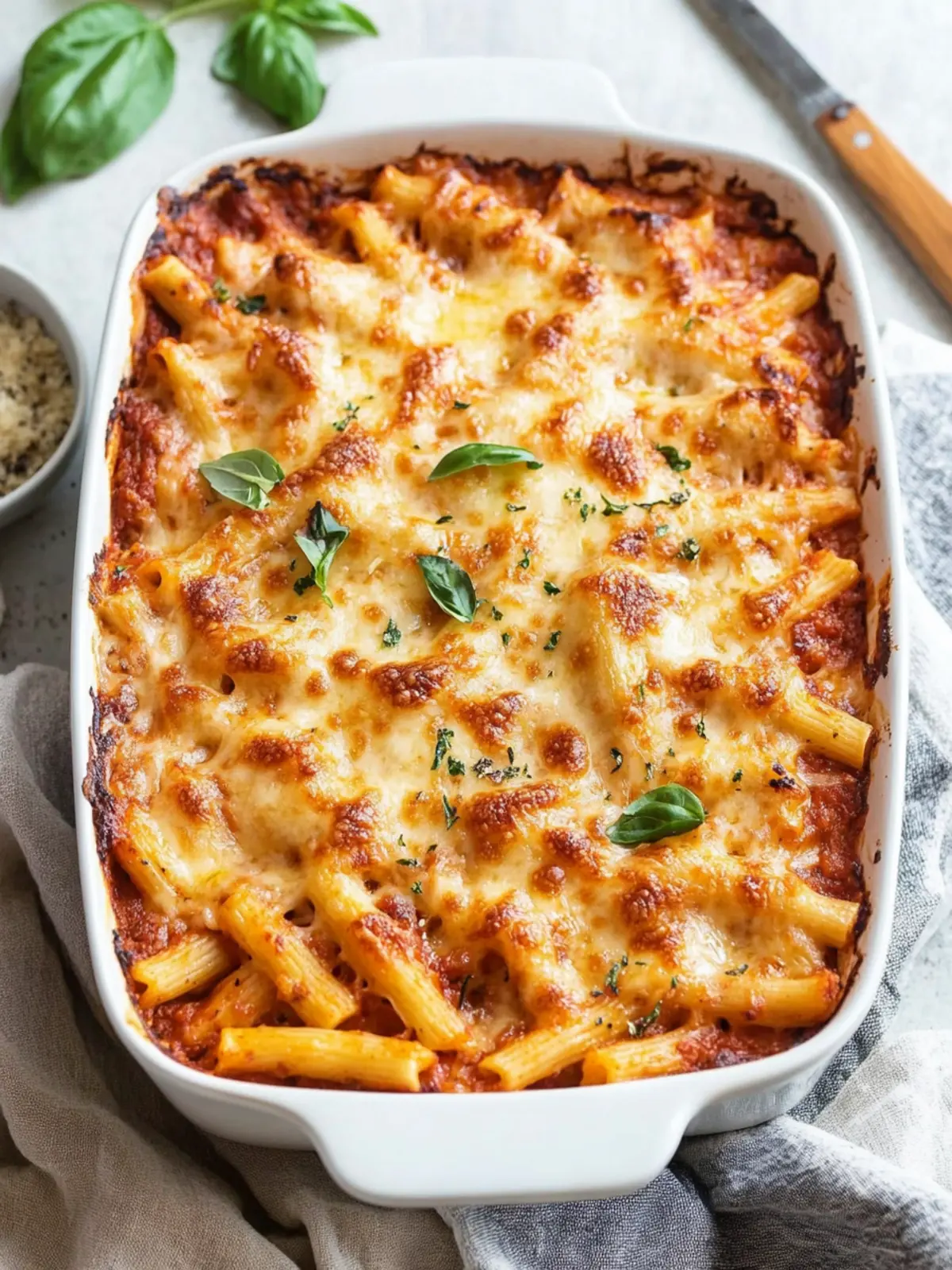 Irresistible Baked Ziti: A Family-Favorite Comfort Classic 3 Baked Ziti