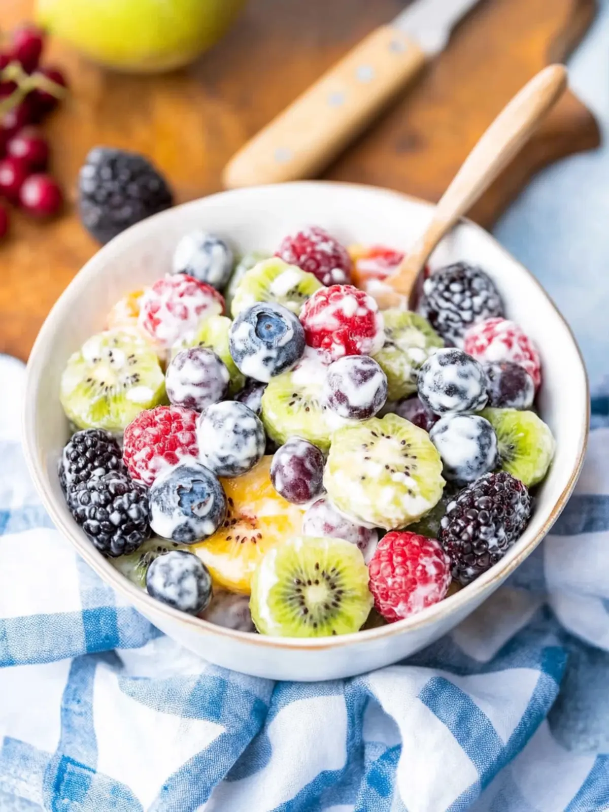 Vibrant Fresh Fruit Rainbow Salad for a Guilt-Free Treat 4 Fresh Fruit Rainbow Salad