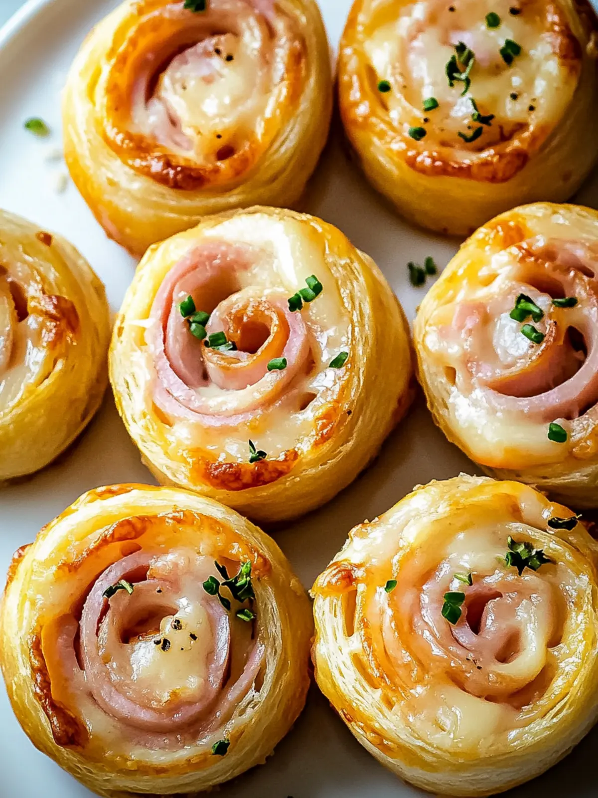 Deliciously Easy Ham and Cheese Pinwheels for Quick Parties 5 Easy Ham and Cheese Pinwheels