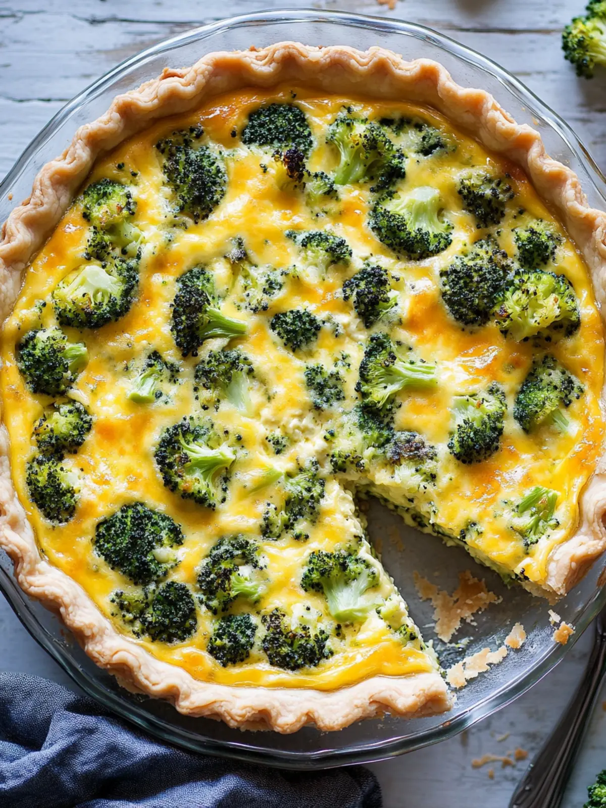Savory Broccoli and Cheese Quiche for Effortless Meals 2 Broccoli and Cheese Quiche