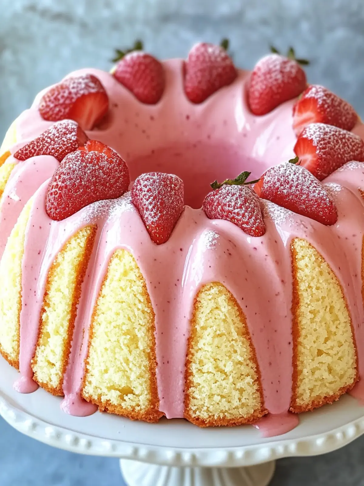 Strawberry Milkshake Pound Cake Recipe: Sweet Summer Bliss 4 Strawberry Milkshake Pound Cake Recipe: A Sweet Delight!