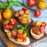 Fresh Cherry Tomato Bruschetta Recipe for Effortless Entertaining 9 Fresh Cherry Tomato Bruschetta Recipe