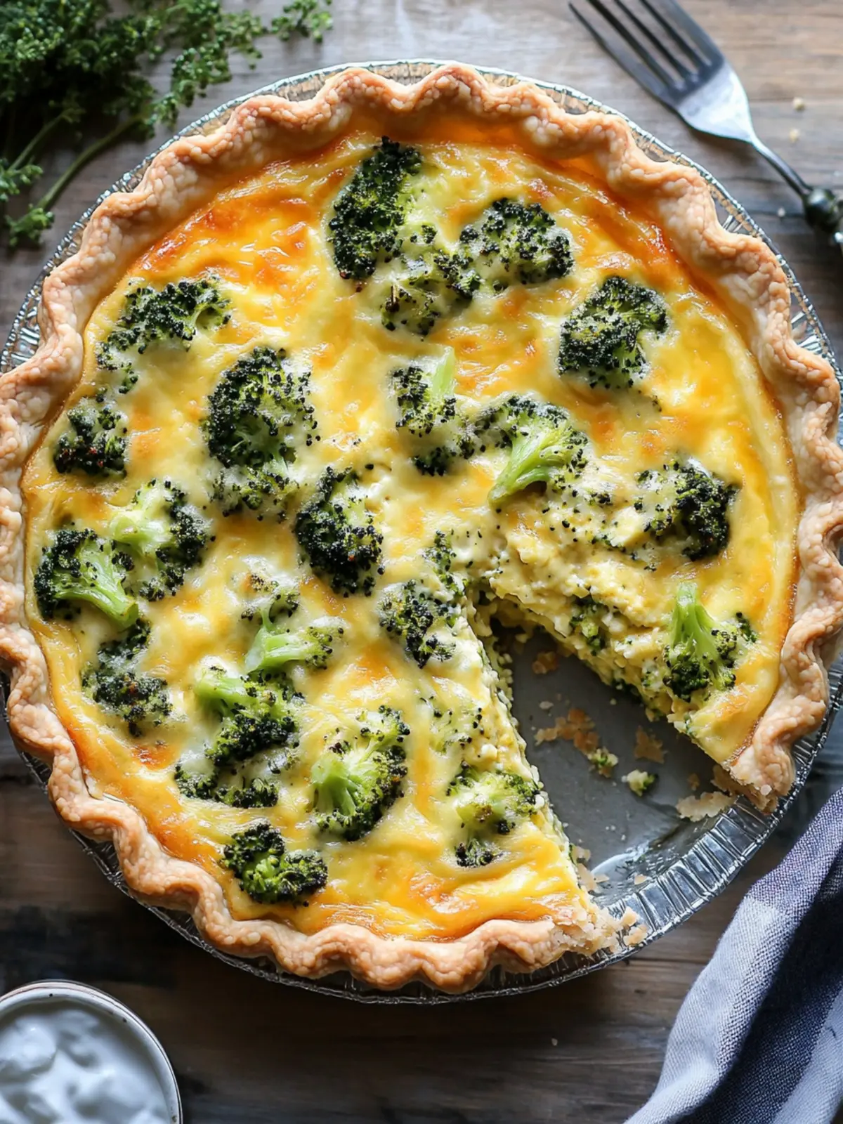 Savory Broccoli and Cheese Quiche for Effortless Meals 5 Broccoli and Cheese Quiche