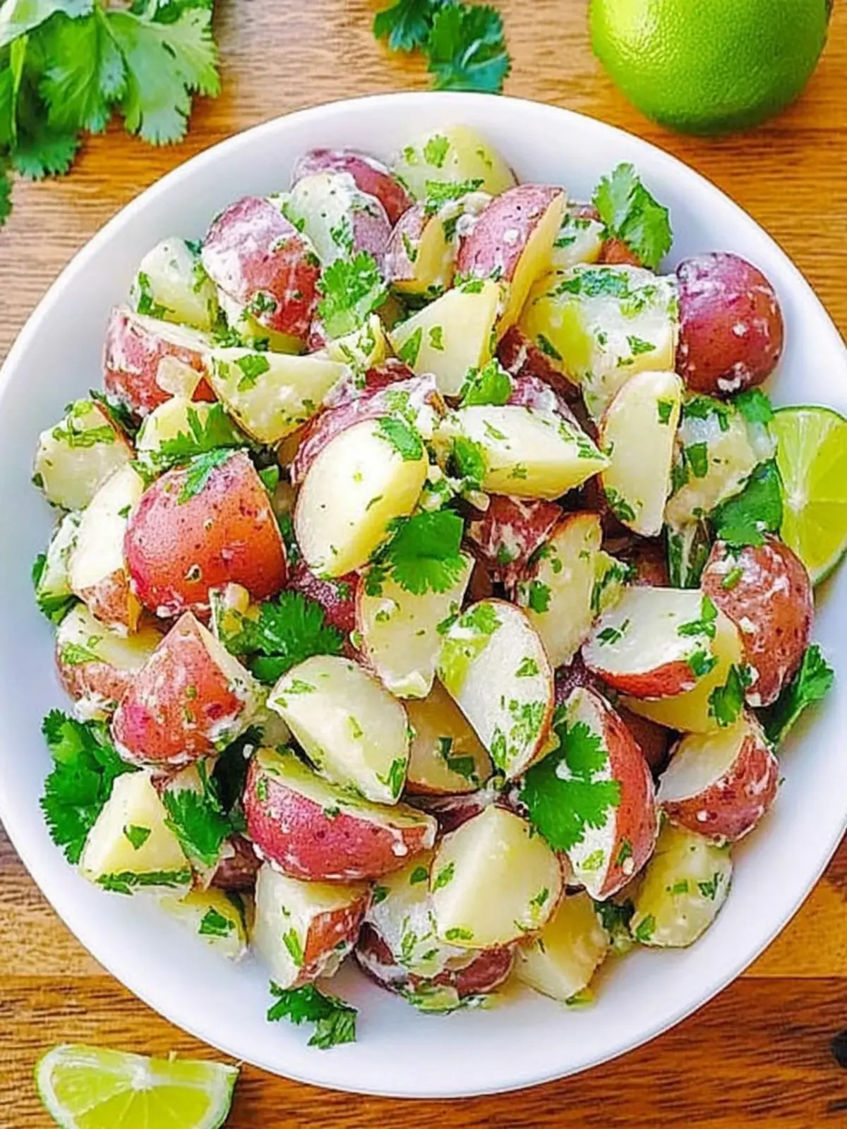 Zesty Cilantro Lime Potato Salad for a Healthy Summer Kick 5 Cilantro Lime Potato Salad