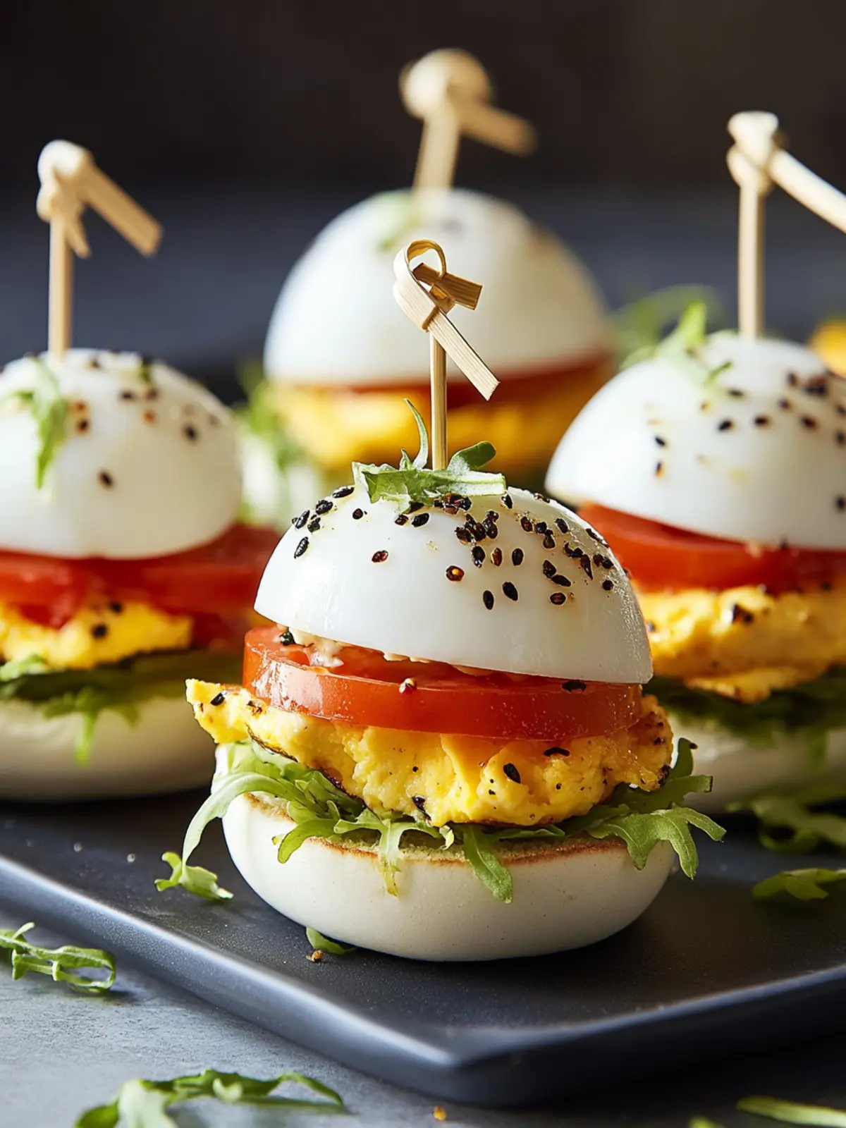 Devilled BLT Egg Sliders for the Ultimate Party Snack Bliss 5 Devilled BLT Egg Sliders