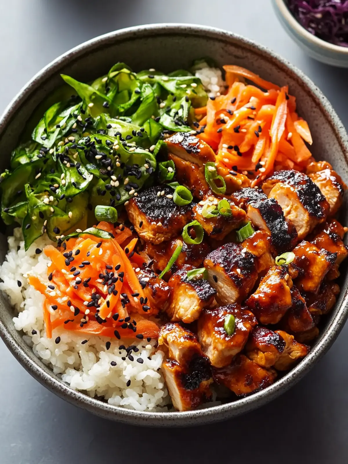 Savory Korean BBQ Chicken Bowls: Your Easy Weeknight Delight 4 Korean BBQ Chicken Bowls (Easy Weeknight Recipe!)