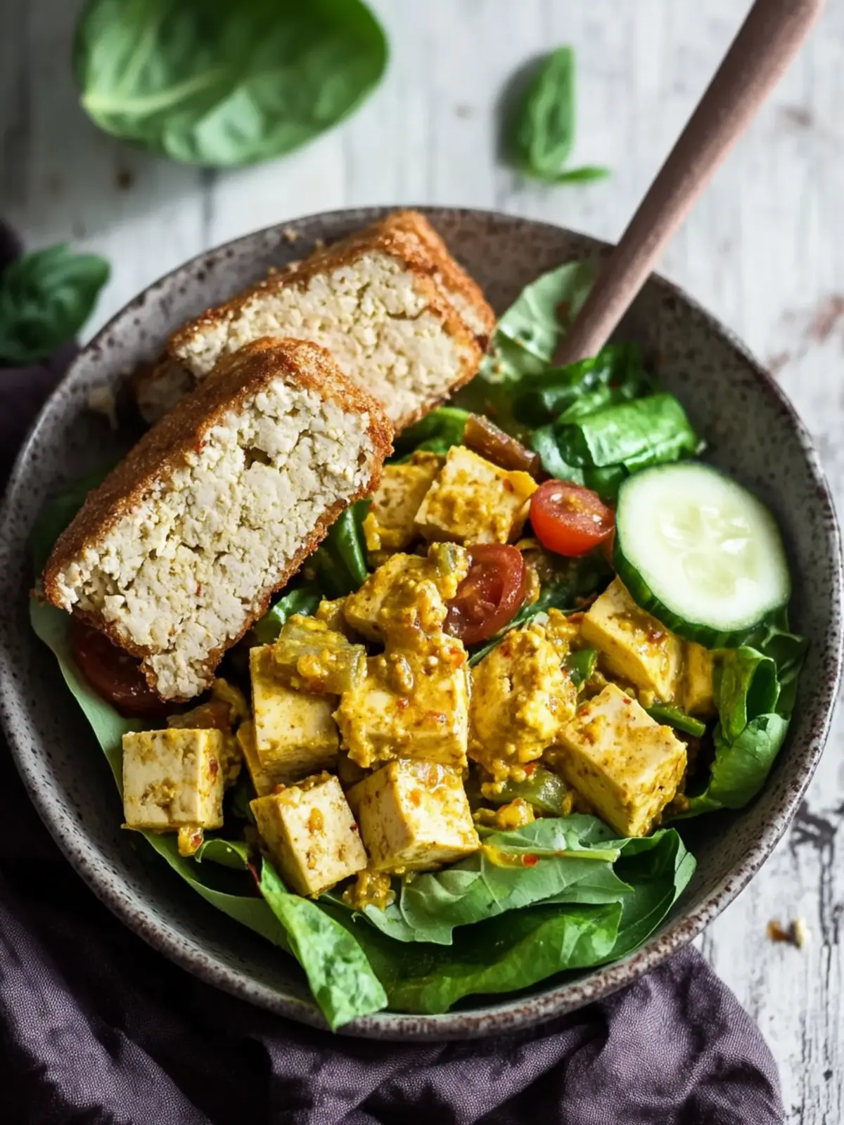 Curried Tofu Salad: A Zesty Vegan Delight for Every Meal 5 Curried Tofu Salad
