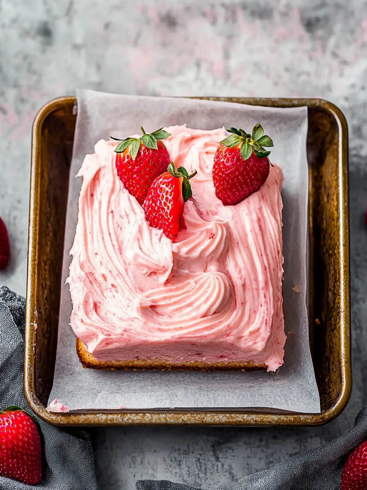 Delicious Fresh Strawberry Cream Cheese Frosting for Summer Treats 4 Fresh Strawberry Cream Cheese Frosting