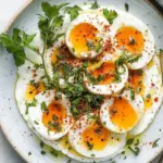 Jammy Eggs with Chili Butter and Garlic Yogurt Bliss 4 Jammy Eggs with Chili Butter and Garlic Yogurt