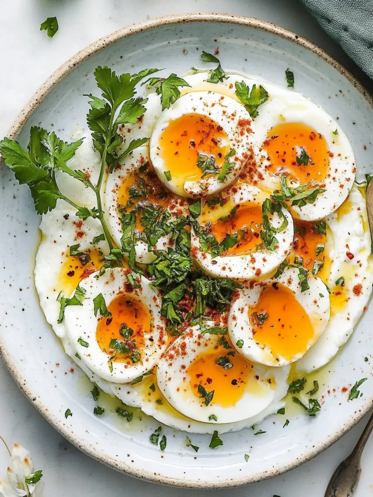 Jammy Eggs with Chili Butter and Garlic Yogurt Bliss 5 Jammy Eggs with Chili Butter and Garlic Yogurt