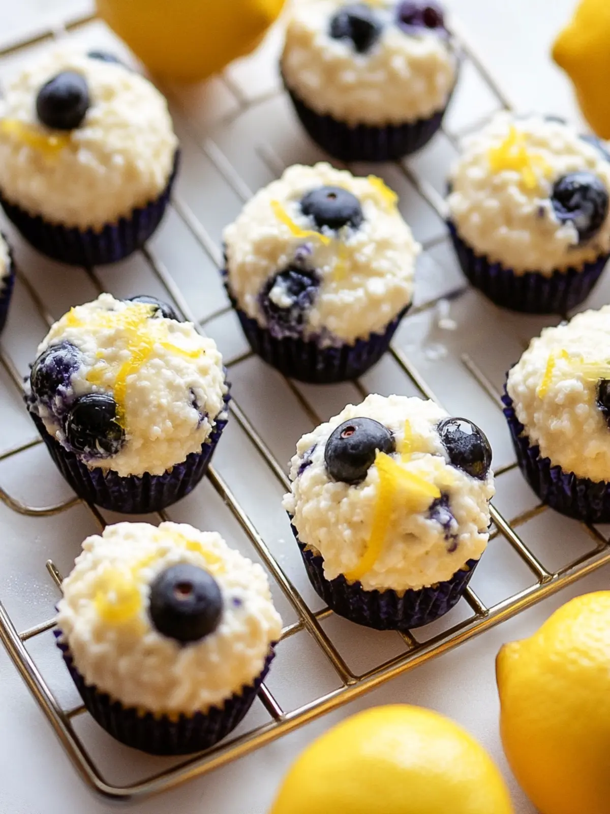Blueberry and Lemon Zest Cottage Cheese Bites – Snack Smart Today 2 Blueberry and Lemon Zest Cottage Cheese Bites – Healthy, Easy Snack Idea
