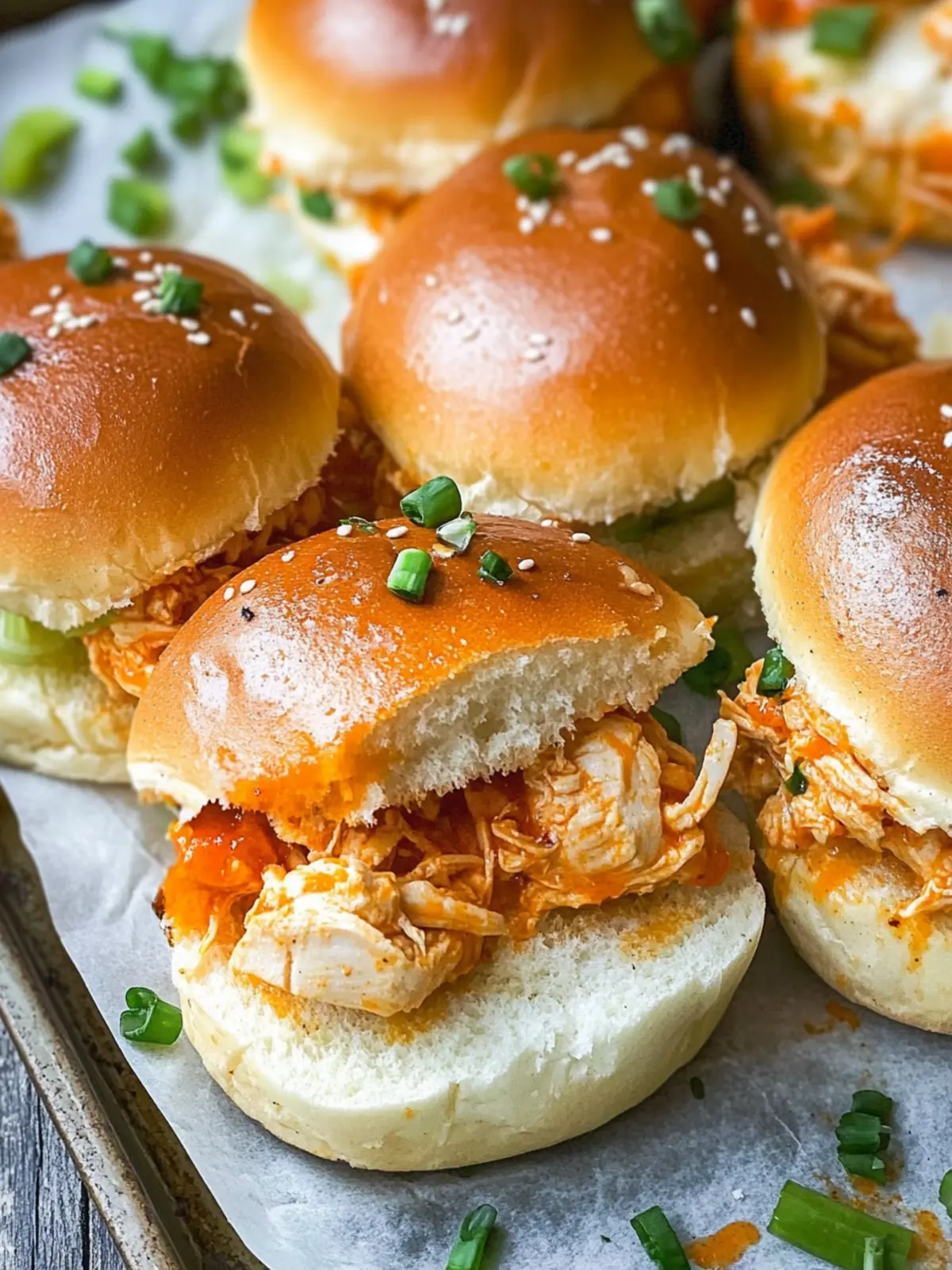 Irresistible Spicy Buffalo Chicken Sliders for Game Day Fun 2 Spicy Buffalo Chicken Sliders