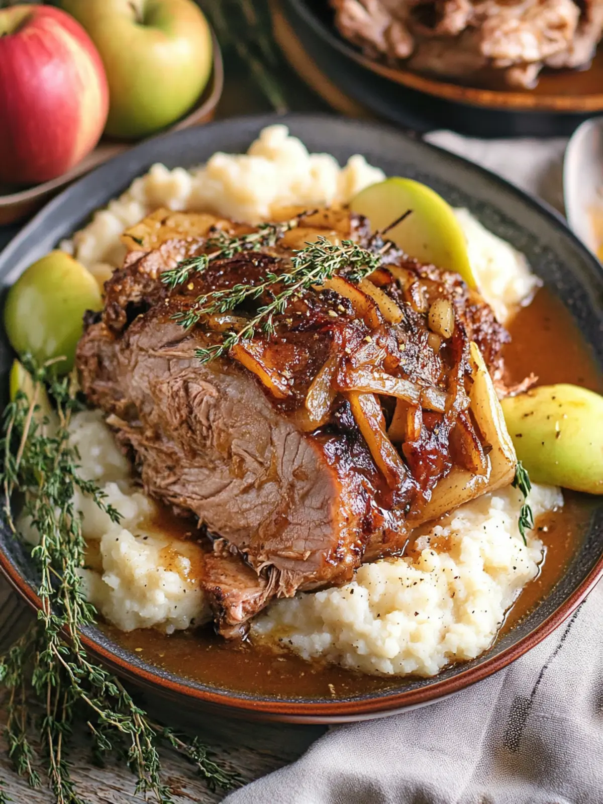 Apple Cider Braised Pork Shoulder for Cozy Dinner Bliss 3 Apple Cider Braised Pork Shoulder