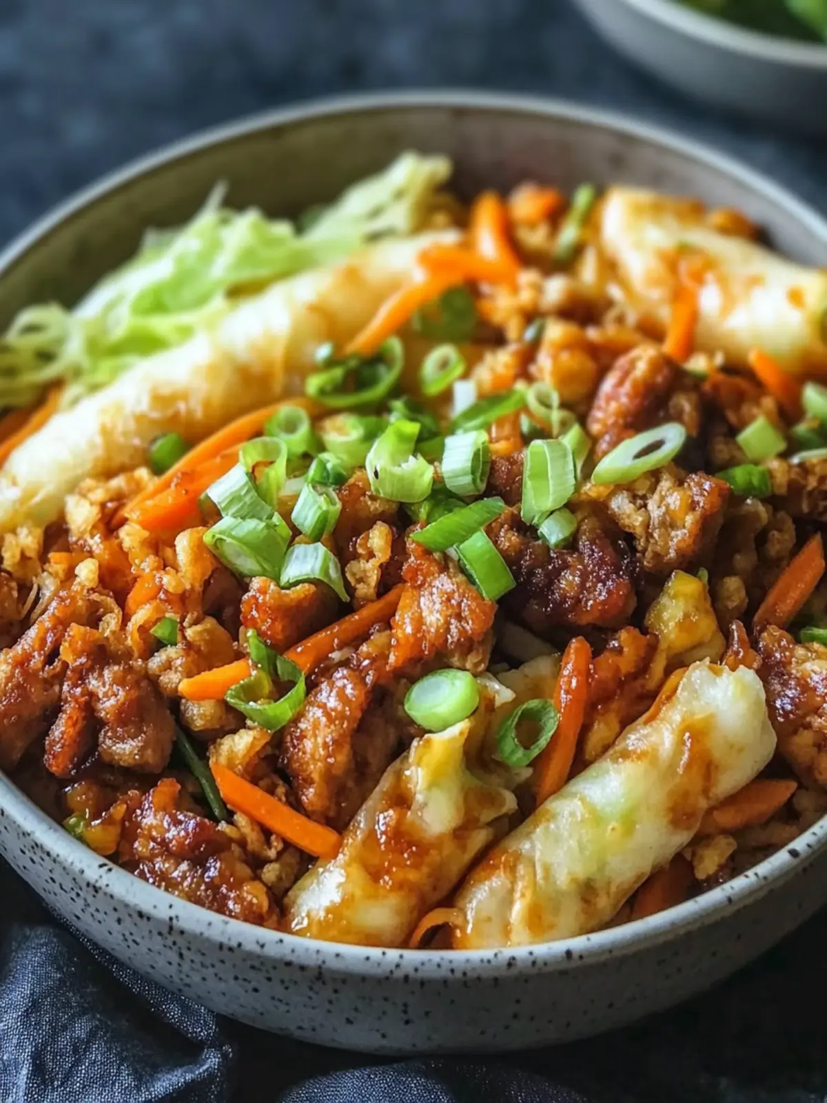 Delicious Egg Roll in a Bowl: Your Quick Low-Carb Fix 2 Egg Roll in a Bowl
