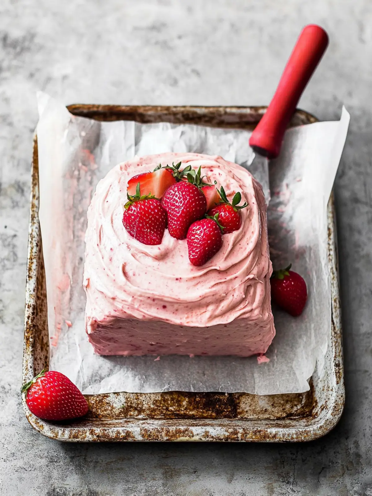 Delicious Fresh Strawberry Cream Cheese Frosting for Summer Treats 2 Fresh Strawberry Cream Cheese Frosting