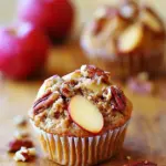 Whole Wheat Banana Bread Muffins with Apples and Pecans Bliss 2 Whole Wheat Banana Bread Muffins with Apples and Pecans