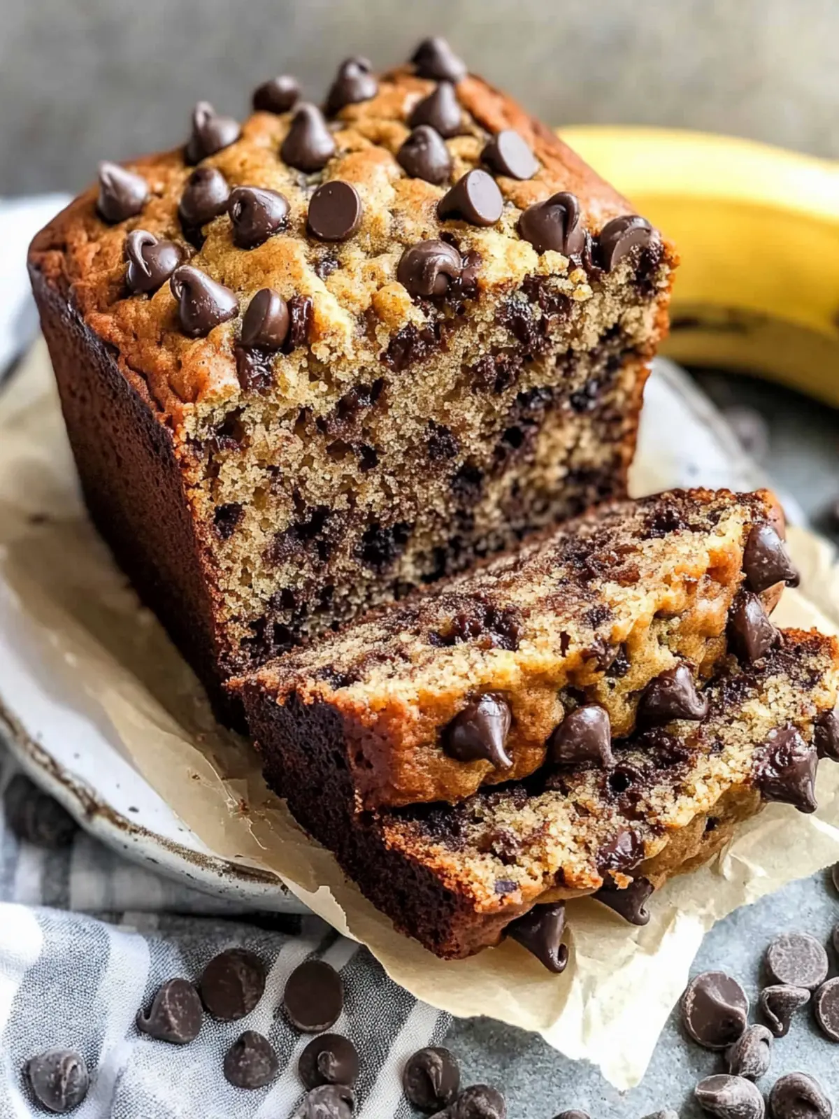 Super Moist Chocolate Chip Banana Bread That Will Wow You 5 Super Moist Chocolate Chip Banana Bread