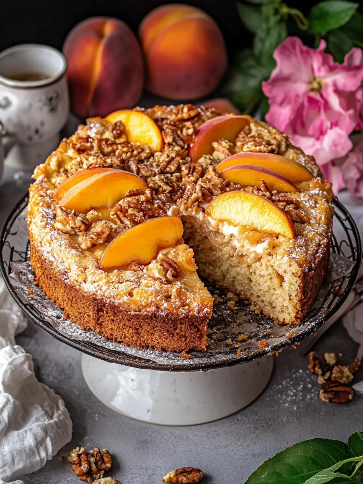 Peach Coffee Cake of Your Dreams: Sweet Summer Bliss Awaits 5 Peach Coffee Cake of Your Dreams!