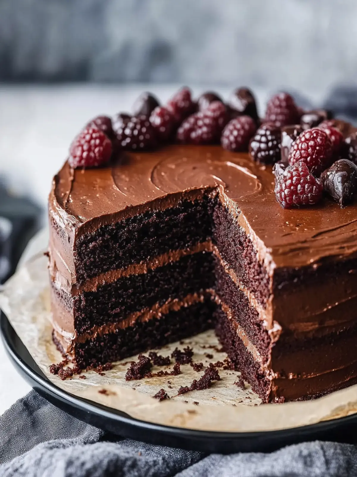 Decadent One Bowl Chocolate Cake That Will Wow Your Guests 3 Chocolate Cake
