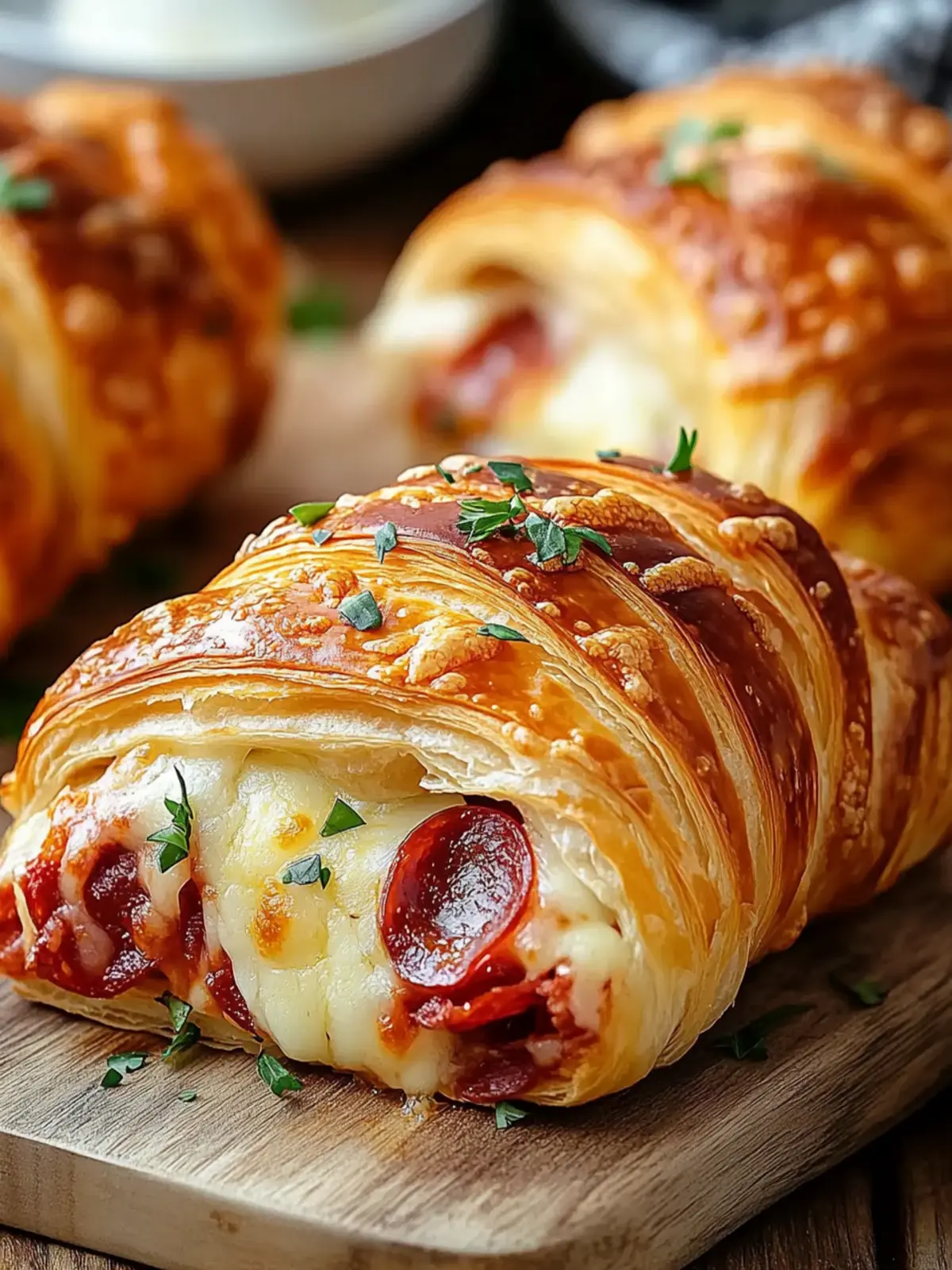 Mozzarella Pepperoni Croissant Rolls You’ll Want Again and Again 4 Mozzarella Pepperoni Croissant Rolls You’ll Crave Every Time 🥐🧀🍕