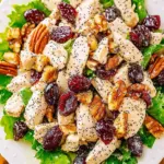 Cranberry Pecan Chicken Salad with Creamy Poppy Seed Magic 6 Cranberry Pecan Chicken Salad with Poppy Seed Dressing