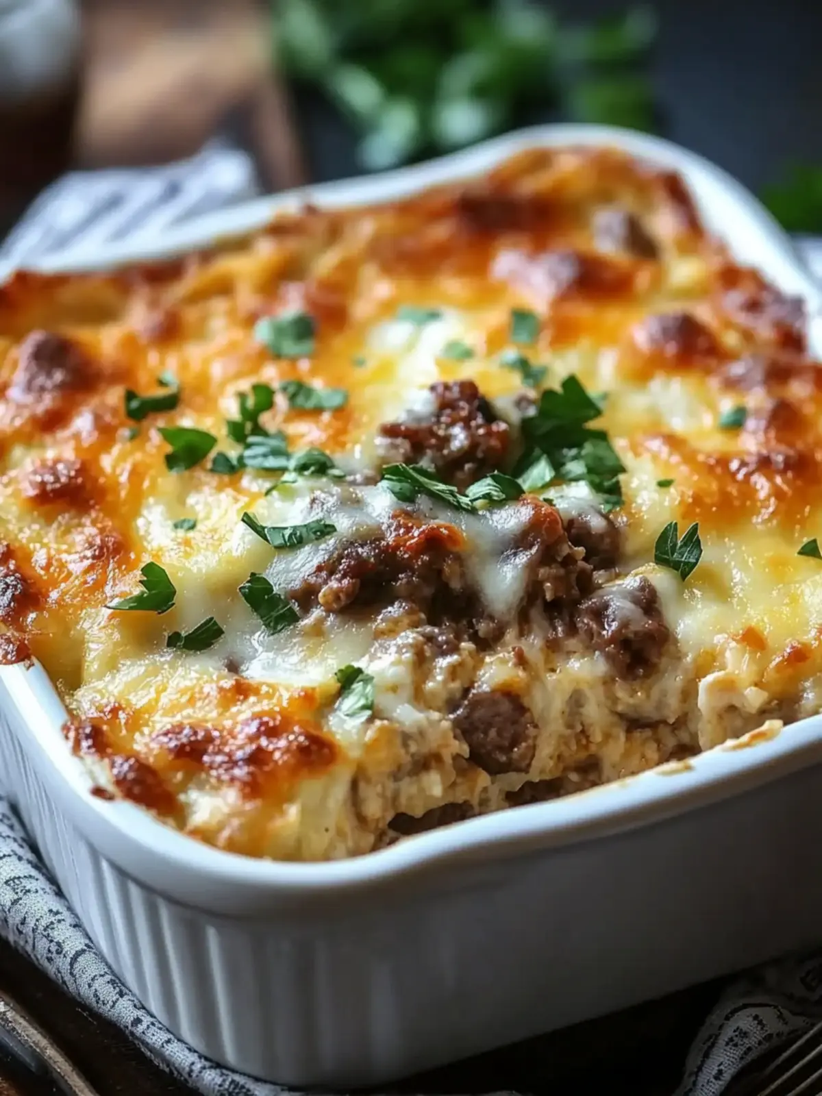Savory Low Carb Philly Cheesesteak Casserole for Family Nights 5 Low Carb Philly Cheesesteak Casserole