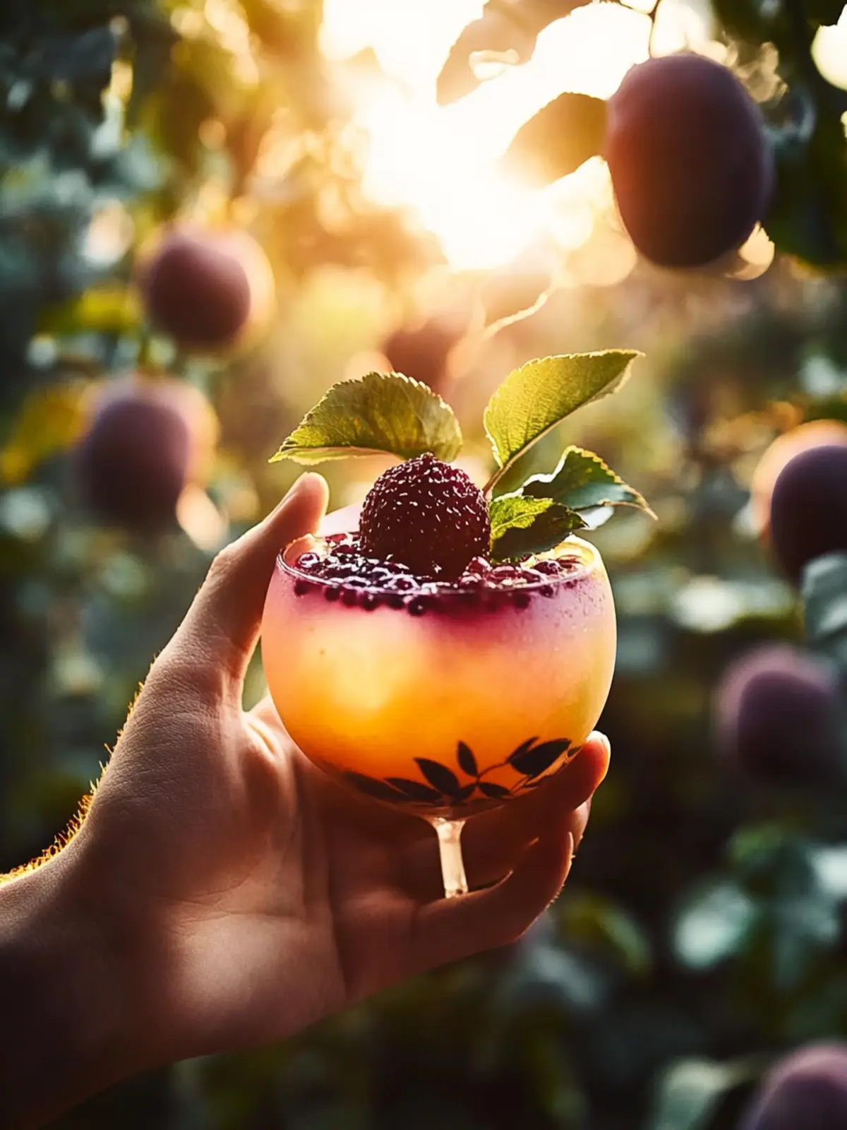 Sip Into Summer with Sunset in the Orchard Cocktail 4 Sunset in the Orchard