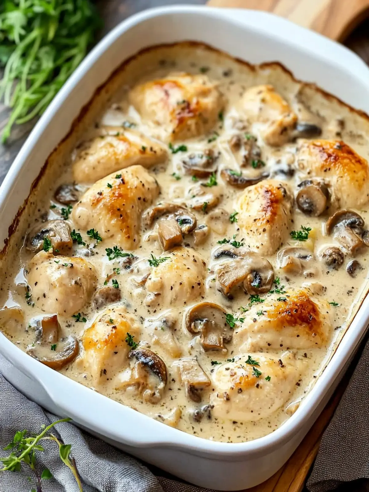 Cream of Mushroom Soup Chicken Bake for Cozy Family Nights 4 Cream of Mushroom Soup Chicken Bake