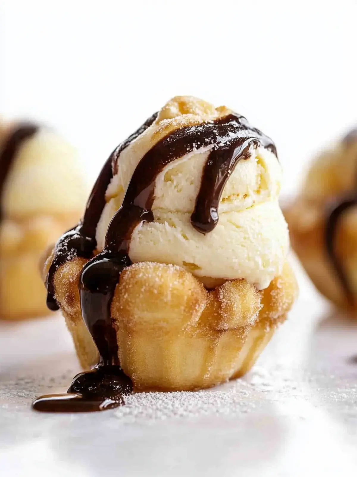 Baked Churro Ice Cream Bowls for a Crispy Treat! 2 Churro Ice Cream Bowls (Cups)