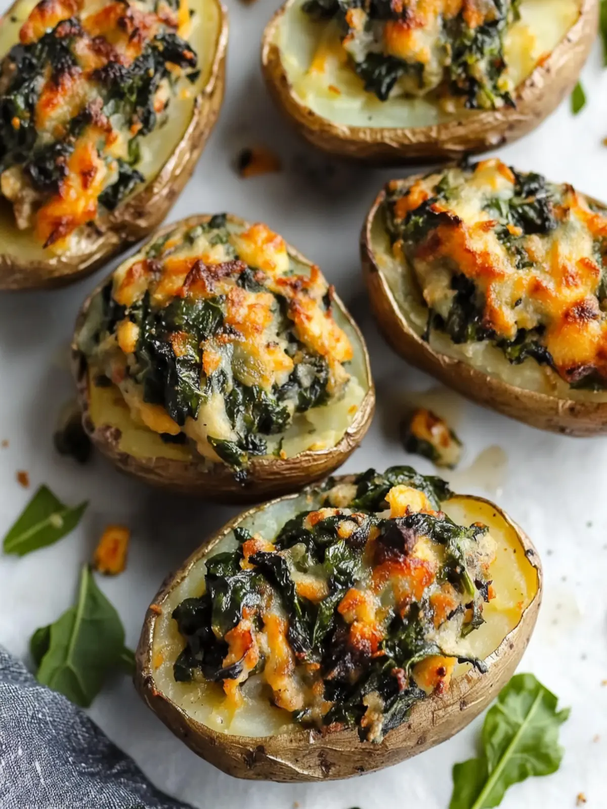 Vegan Twice Baked Potatoes with Collard Greens Magic 4 Vegan Twice Baked Potatoes with Collard Greens
