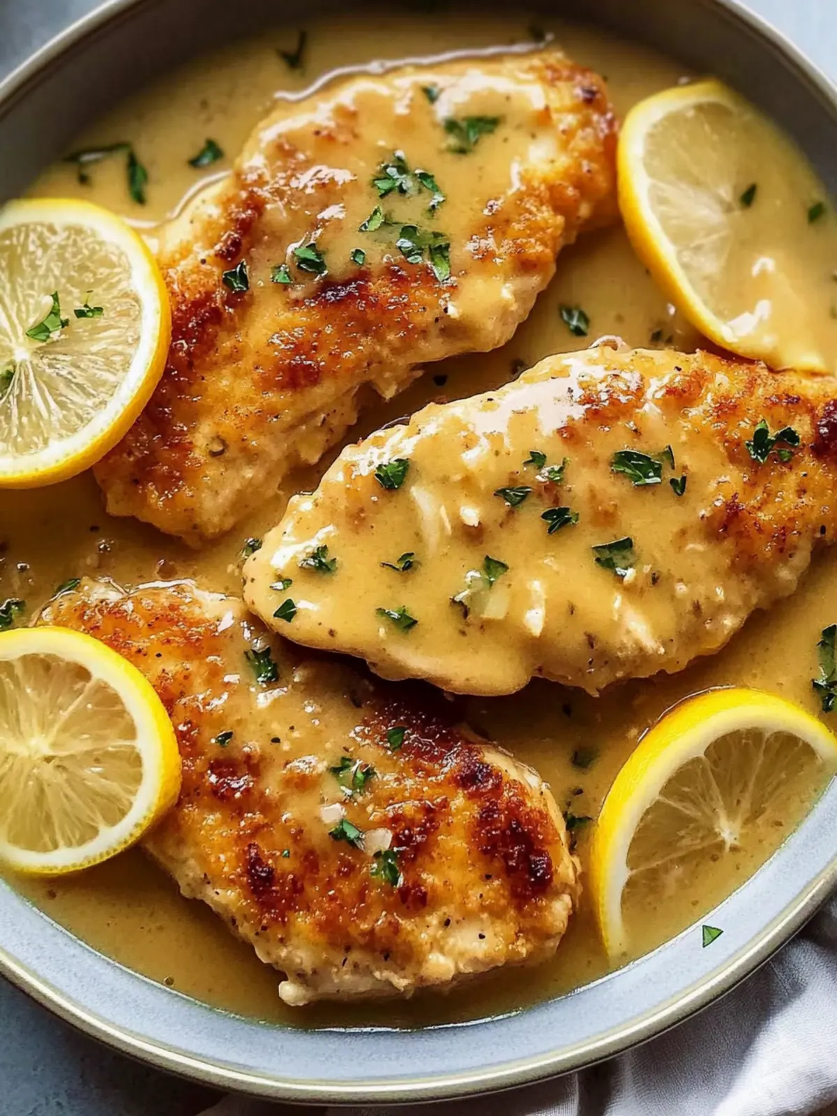 Mouthwatering Chicken Francese with Zesty Lemon Sauce 4 Chicken Francese